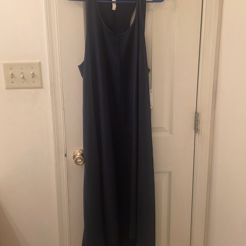 STYLUS Dark Blue Maxi Dress